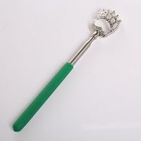 SSXY Bear Claw Back Scratcher, Extendable Back Scratchers with Rubber Grip for Itchy Relief,Green