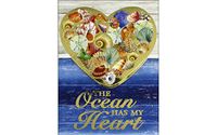 Punch Studio Note Pad Pocket Ocean Has My Heart