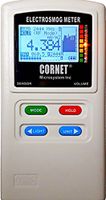 EMRSS Cornet ED78S Plus Dual Mode Meter latest version of the ED78S RF/LF Electrosmog Field Strength Power Meter with Built in LF Gauss Meter Function and Sound Signature and Datalogger
