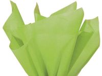 Pack of 480, Solid Mid Green Tissue Paper 20 x 30" Sheet Flat Ream Made From 100% Post Industrial Recycled Fibers, Made in USA