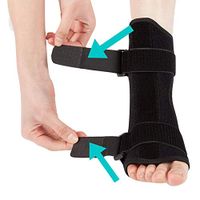 Soft Leg Brace Support Orthopedic Sleeping Immobilizer Stretch Boot for Heel Spur, Foot Pain, Achilles Inflammation, Soreness Relief