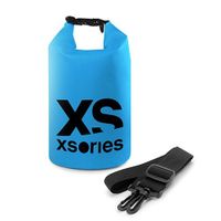 XSories Stuffler 8L Waterproof Duffel Dry Bag with Adjustable Shoulder Strap for Wet or Dry Storage (Blue)