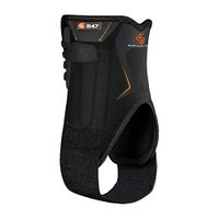Shock Doctor Ankle Stabilizer with Flexible Support Stays (Black, Large)