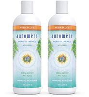 Auromere Ayurvedic Shampoo, Neem+5 - Vegan, Natural, Sulfate Free, Paraben Free for Normal to Oily Hair, 2 pack