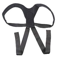 SUPVOX Universal Back Posture Corrector Invisible Spine Support Belt for Back Pain Relief for Office Gym Walking Size S/M