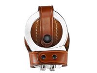 Aker Leather Products Bikini Handcuff Case, Hinged 603 Bikini Handcuff Case, Hinged, Tan