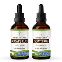 Goats Rue Tincture Alcohol Extract, Organic Goats Rue (Galega officinalis) Dried Herb Tincture Supplement (2x4 FL OZ)