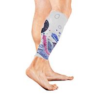 SLHFPX Leg Sleeve Boho Dreamcatcher Compression Socks Support Non Slip Calf Sleeves - Improve Circulation for Shin Splint, Calf Pain Recovery, Running, Cycling, Travel, Sports 1 Pair