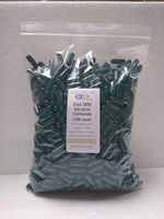 PureCapsUSA- Empty Green Gelatin Capsules Size 000 (1,000 Capsules, Joined)