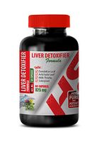 Liver Support Pills - Liver DETOXIFIER Formula 825 MG - Artichoke Leaf Extract Capsules - 1 Bottle 60 Capsules