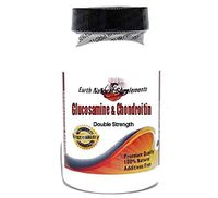 Glucosamine 500mg and Chondroitin 400mg Double Strength * 200 Capsules 100% Natural - by EarhNaturalSupplements