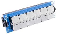360DP-24LC-SM: Systimax 360 Fiber Distribution 24 LC Panel, TeraSPEEDÃ'Â Blue