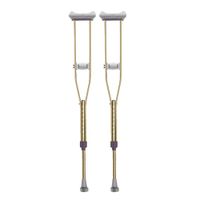 CHAONAO Underarms Crutches for Elderly Paralyzed Disabled, Lightweight Adjustable Height Aluminum Walking Stick,A,L