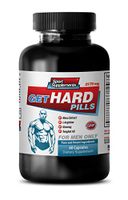 Enhancement All Natural - GET Hard Pills - maca and Ginseng - 1 Bottle (60 Capsules)