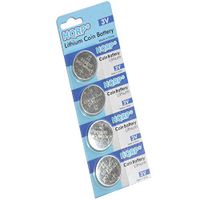 HQRP 4-Pack Coin Lithium Battery for Oceanic Veo 250 Dive Computer + HQRP Coaster