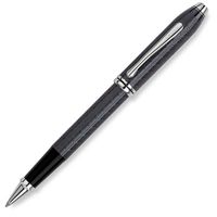 Cross Townsend Titanium Herringbone Selectip Rolling Ball Pen with Rhodium Plated Appointments