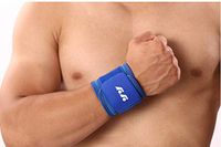 Wrist Brace - Carpal Tunnel Hand Compression Support Wrap for Carpal Tunnel, Arthritis, RSI, TFCC Tear, Tendonitis and Sprains for Weak and Sore Wrists (Blue)