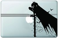 Batman Superhero Bats Black Silhouette Art Vinyl Decal Sticker Skin Logo MacBook 13" inch Pro Retina Air Mac Laptop Design Artwork by Trendy Accessories