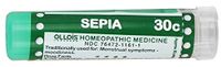 Ollois Organic, Lactose-Free Homeopathic Medicines, Sepia 30C Pellets, for Moodiness