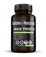 Organic Milk Thistle 1000 Milligram, Highly Potent 50:1 (Silymarin Marianum) Concentrated Extract for Liver Care and Detox, 90 Veggie Capsules