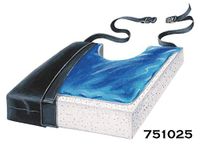 Low Profile Gel-Foam Pad with Coccyx Cutout