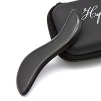 Bian Stone Gua Sha Scraping Trigger Point Massage Tool, Jade Guasha Massage Stick for Deep Tissue, Stone Massage Tools for Therapist