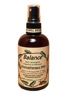 Balance Aromatherapy Body and Room Spray Mist - Basil, Lemongrass, Grapefruit, Patchouli 100% Pure Essential Oils, All Natural, Earth Friendly, Biodegradable, Vegan, Organic, Non GMO (4 oz Refill)