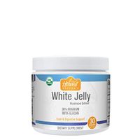 Hard Rhino White Jelly (Tremella Fuciformis) Mushroom Extract Powder, 30 Grams (1.05 oz), Lab-Tested, Scoop Included