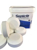 Septicfit Septic Chlorine Tablet - 8 Pail Value Pack - 6 Tablet Pails - 16.4 lbs