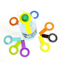 Bottle Tags (Solid Color Tags, Write on for Personalization, Birthday)