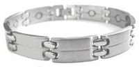 Men's High Gauss Magnetic Link Sz 8.5" Bracelet~Stainless Steel 2