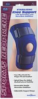 FLA Safe-T-Sport Stabilizing Knee Support, Navy, X-Large
