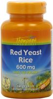 Thompson Red Yeast Rice Veg Capsules, 600 Mg, 100 Count