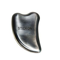 Stainless Steel Gua Sha Scraping Massage Tool - IASTM Tools Great Soft Tissue Mobilization Tool Design to Reduce Neck, Shoulder, Back and Muscle Pain (Heart Shape)