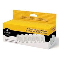 Keurig Water Filter Refill Cartridges, Replacement Water Filter Cartridges, Compatible with 2.0 K-Cup Pod Coffee Makers, 6 Count