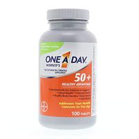 One A Day Women’s 50+ Multivitamins, Supplement with Vitamin A, Vitamin C, Vitamin D, Vitamin E and Zinc for Immune Health Support*, Calcium & more, 100 count