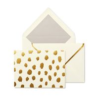 Kate Spade Ksny Blank note Card Set, Gold (175555)