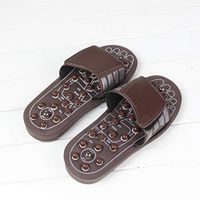 Massage Slippers Sandal Feet Reflexology Acupressure Acupuncture Therapy Medica,M