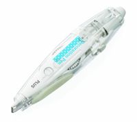 Plus Deco Touch 'N Slide Tape Pen, Blue Dots
