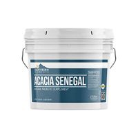 Acacia Senegal (1 Gallon) by Earthborn Elements, Natural Prebiotic Dietary Supplement, to Support a Healthy Digestive System, Resealable Plastic Bucket