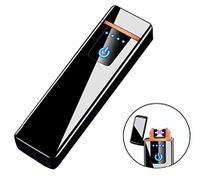 USB Lighter Rechargeable - Electronic Lighter Windproof - Green Electrical Lighter with Gift Box
