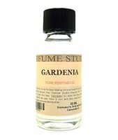 Gardenia Perfume Oil for Perfume Making, Personal Body Oil, Soap, Candle Making & Incense; Splash-On Clear 30ml Glass Bottle. Premium Quality Undiluted & Alcohol Free (1oz, Gardenia Fragrance Oil)