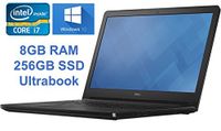 Dell Latitude E7440 Silver Skin Business 14.1? Full HD Ultrabook PC, Intel Core i7 Processor, 8GB DDR3 RAM, 256GB SSD, Webcam, Windows 10 Professional (Renewed) (Silver)