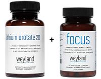 Weyland Brain Nutrition: Lithium Orotate 20mg + Focus (10 Count)