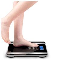 Wotryit Accurate Body Bathroom Fat Scale Display Seven Ttems of Data 180KG/400 Pounds,The Best Gift for Girl Women