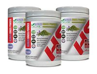 antioxidant Powder Supplement - Alfalfa Grass Powder Organic - Digestion Supplements - 3 Cans 24 OZ (168 Servings)