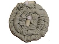 Jacob AleX CPAP BiPAP Hose Cotton Knit Insulating Cover 6-9 Ft Length Light Gray