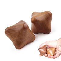 Thai Massage Wood Reflexology Palm Star Cube Full Body Spa Therapy Stick Roller by DUSADEE THAI PRODUCTS