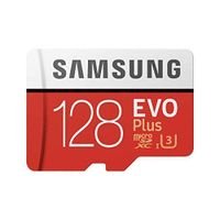 Samsung 128GB MicroSD EVO Plus Series 100MB/s (U3) Micro SDXC Memory Card with Adapter (MB-MC128GA) (1 Pack)