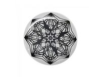 EMF Transformation Emblem Stickers - Small Buttons (3/4 inches) (Black on White)